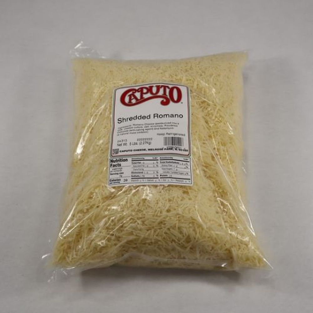 Caputo Romano Shredded Cheese, 5 Pound -- 4 per case