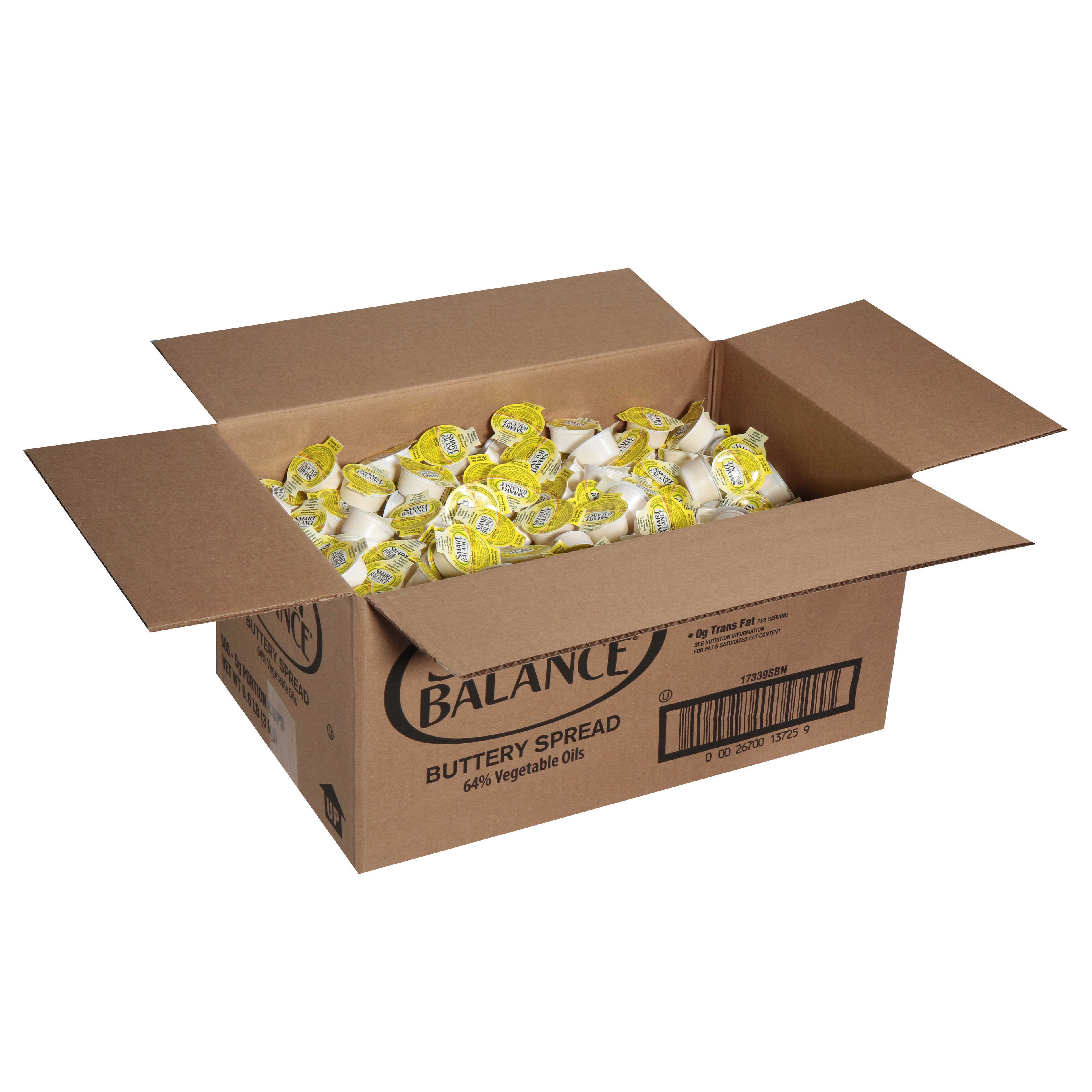 Ventura Foods Smart Balance Whipped Spread, 5 Gram -- 600 per case.