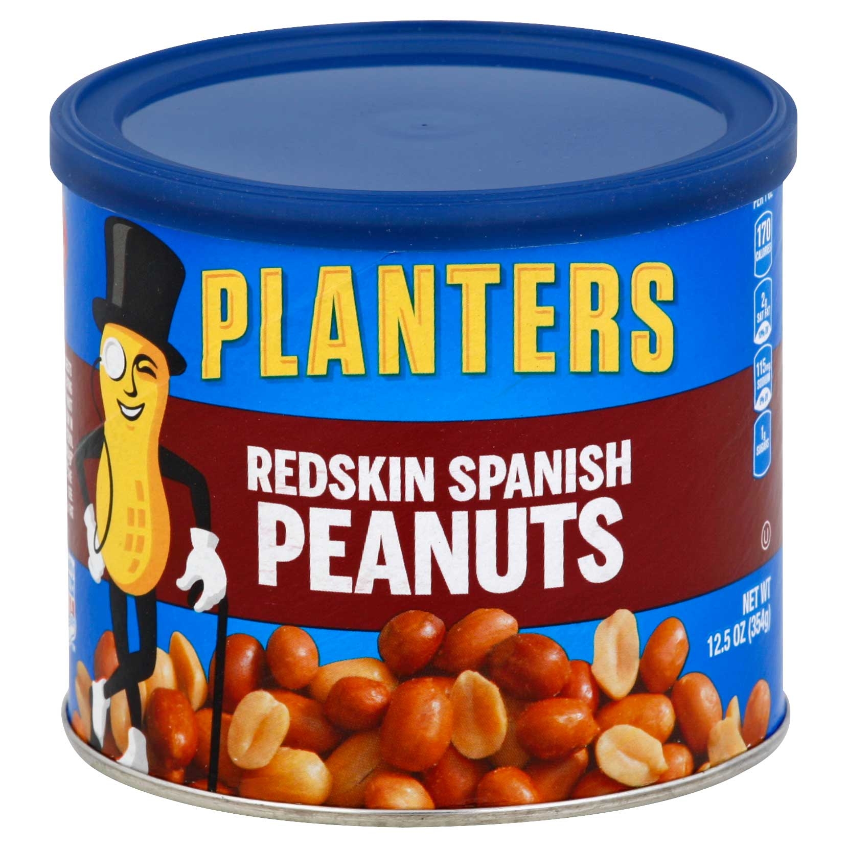 Planters Spanish Peanuts Snacks, 12.5 Ounce -- 6 per case.