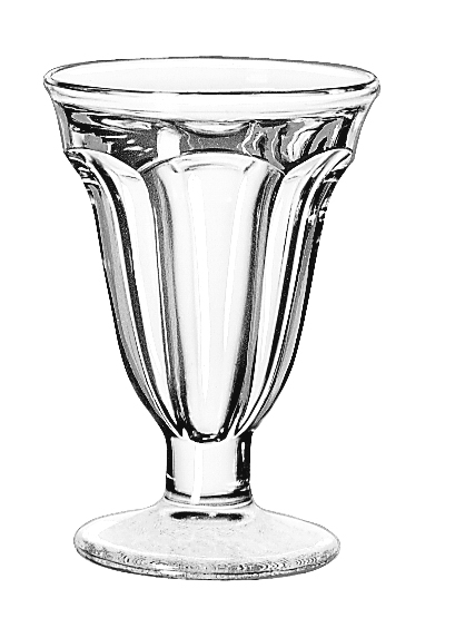 Libbey 5315 Sundae Glass, 6.25 Ounce -- 24 per case.
