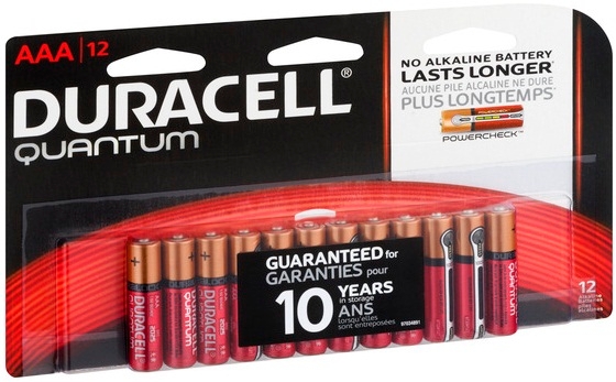 Duracell Alkaline Personal Power AAA Battery, 12 count per pack -- 10 per case