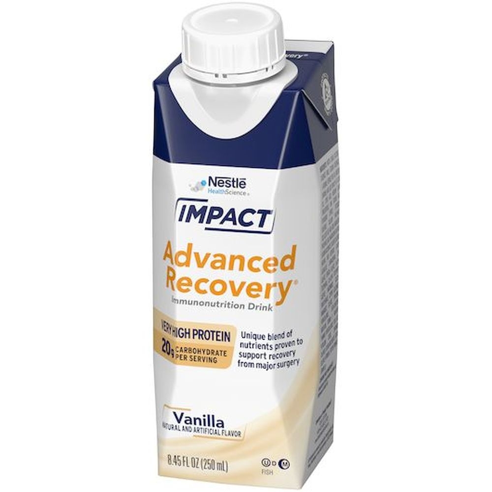 Impact Advanced Recovery Vanilla Immunonutrition Drink, 8.45 Fluid Ounce -- 10 per case
