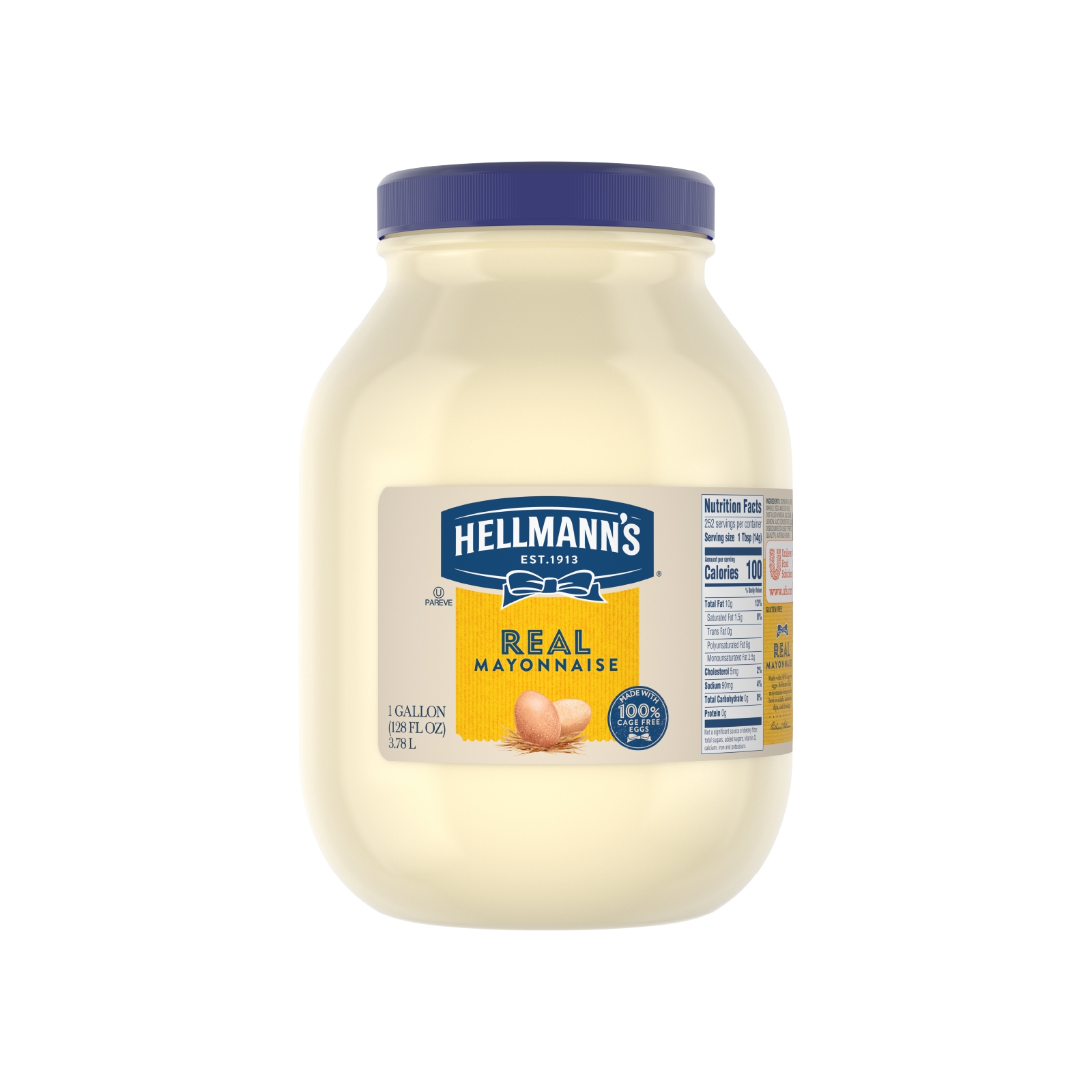 Single Hellmann's Real Mayonnaise, 1 gallon