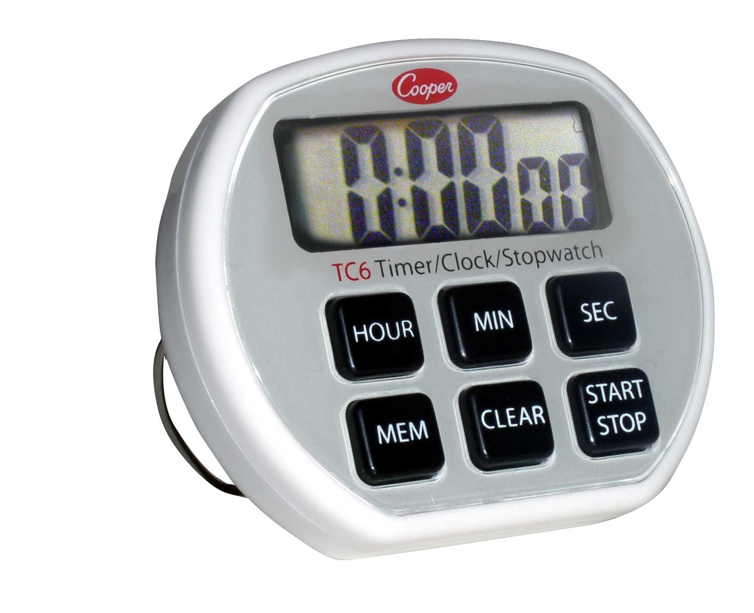 Stopwatch Timer, 24 Hour, With Clock.