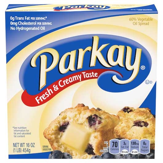Parkay Original Sticks East Coast Pack, 16 Ounce -- 18 per case.