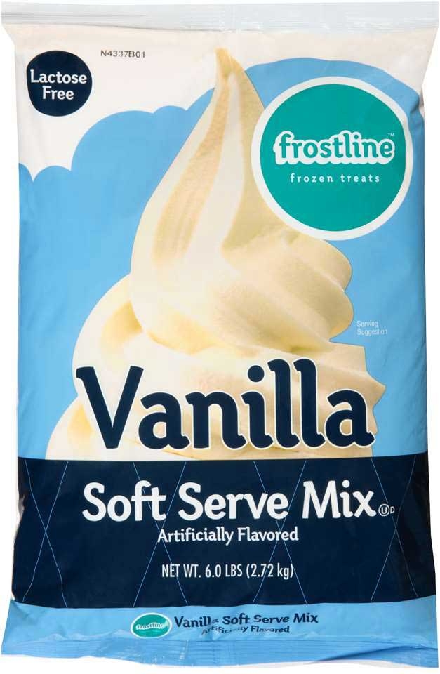 Precision Food Frostline Mix, Non Dairy, Vanilla Soft Serve, 6 Pound -- 6 per case.