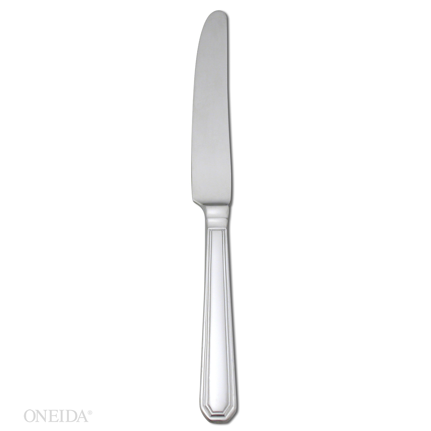 Oneida Europa 4-Star Dinner Knife With Solid Handle And Wave Edge -Lido Stainless Steel Pattern -- 12 Per Case.