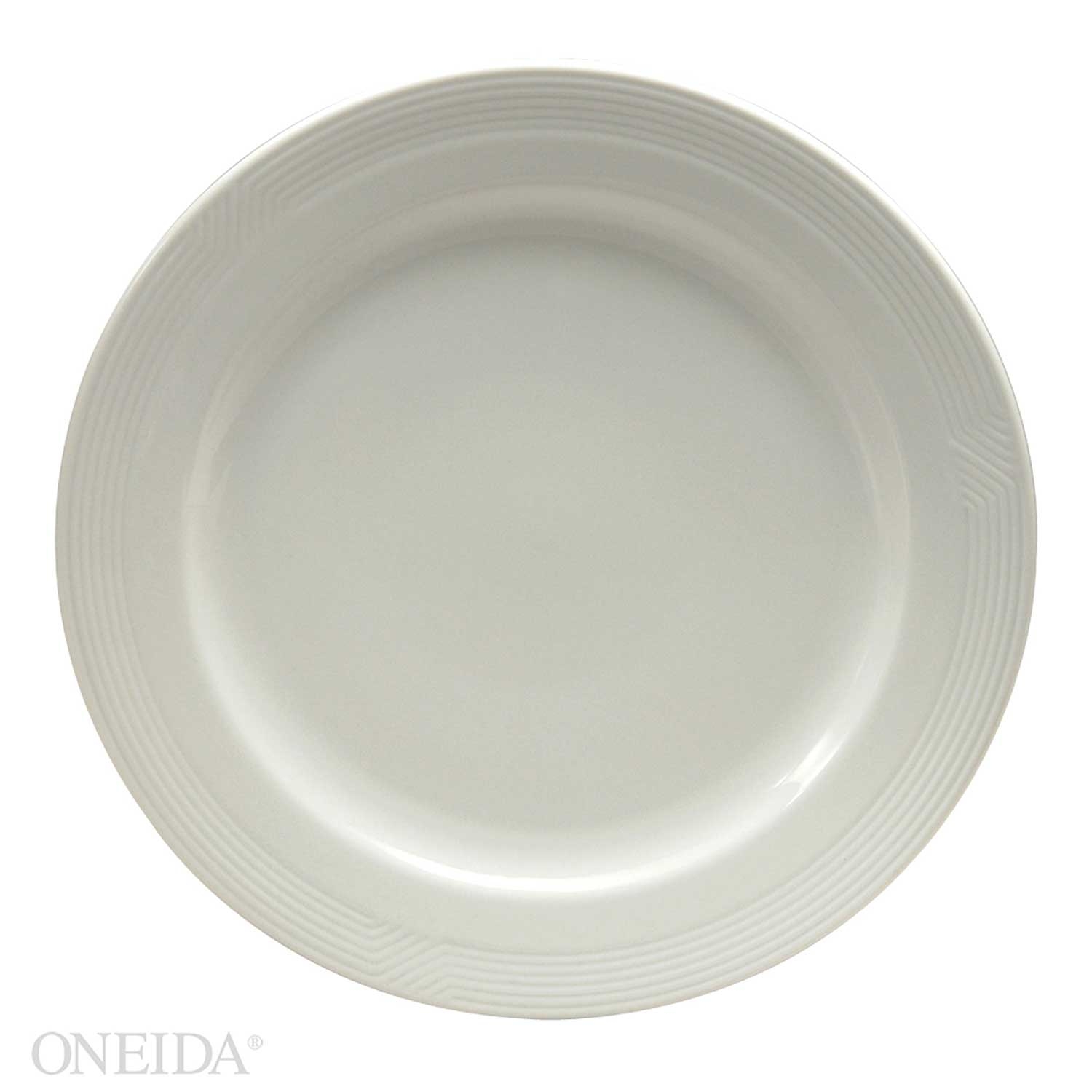 Sant Andrea Impressions Fine Porcelain Undecorated Plate, 7 1/4 inch -- 36 per case.