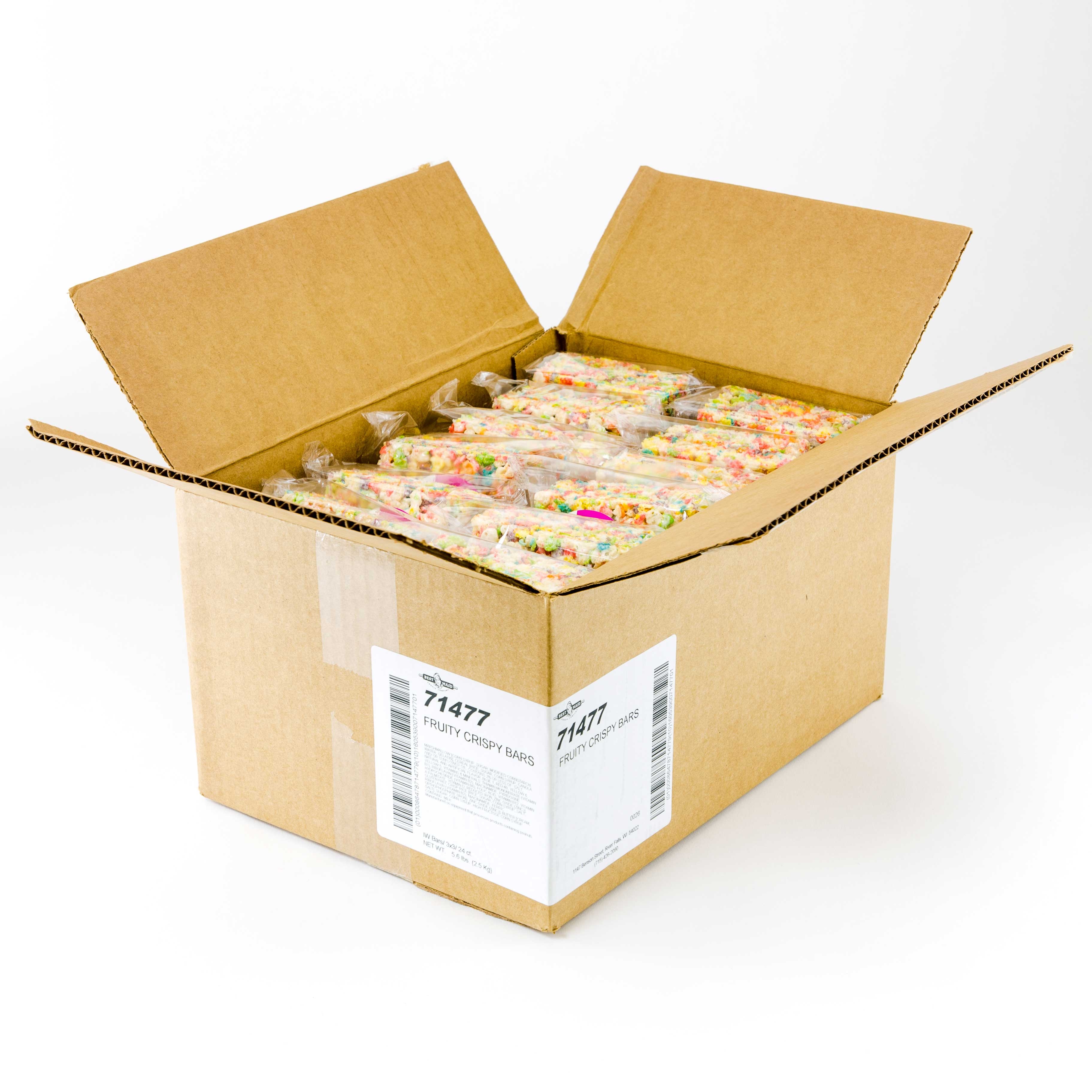 Best Maid Individually Wrapped Fruity Crispy Bar, 3.7 Ounce -- 24 per case.