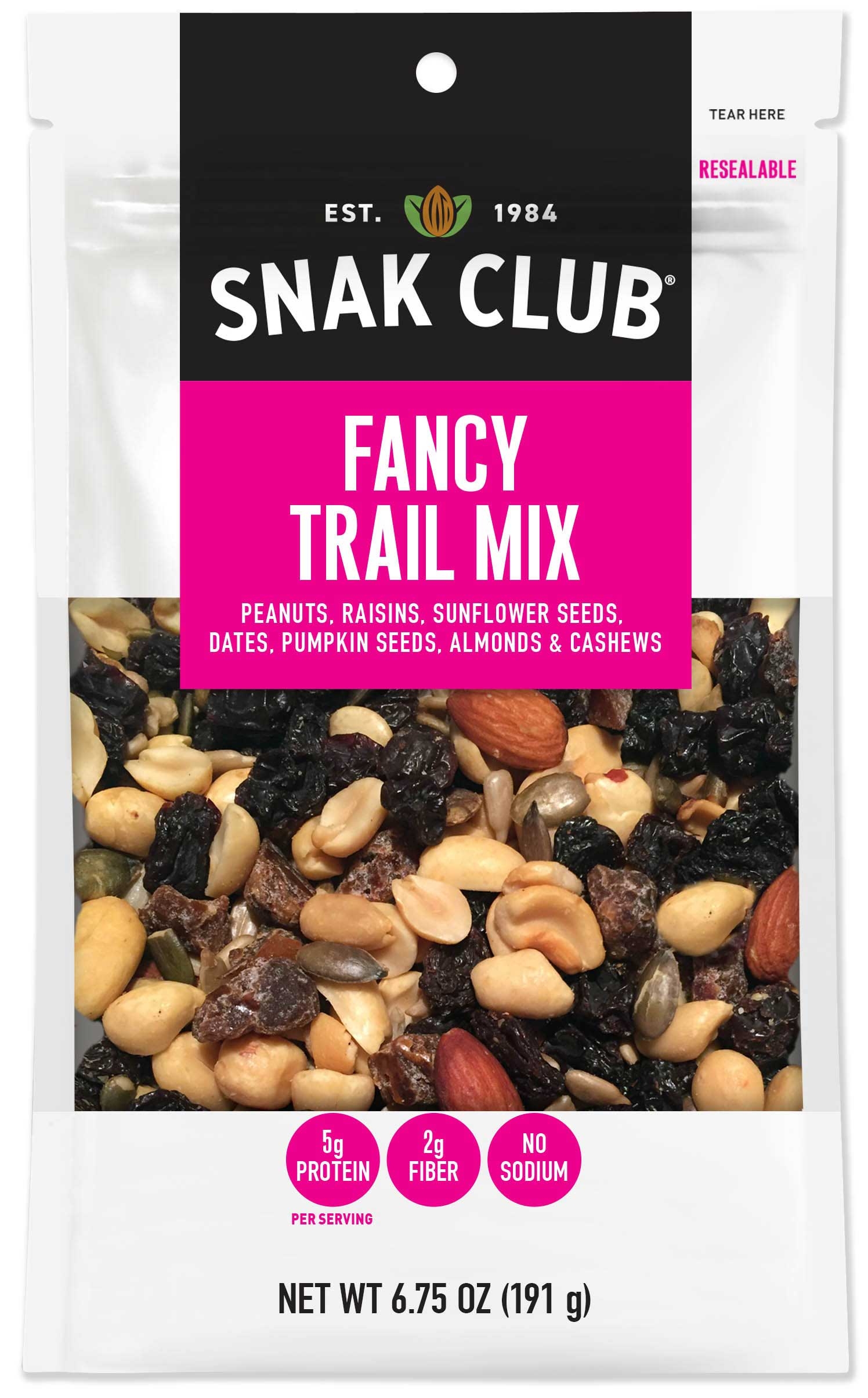 Century Snacks Fancy Trail Mix, 6.75 Ounce -- 6 per case