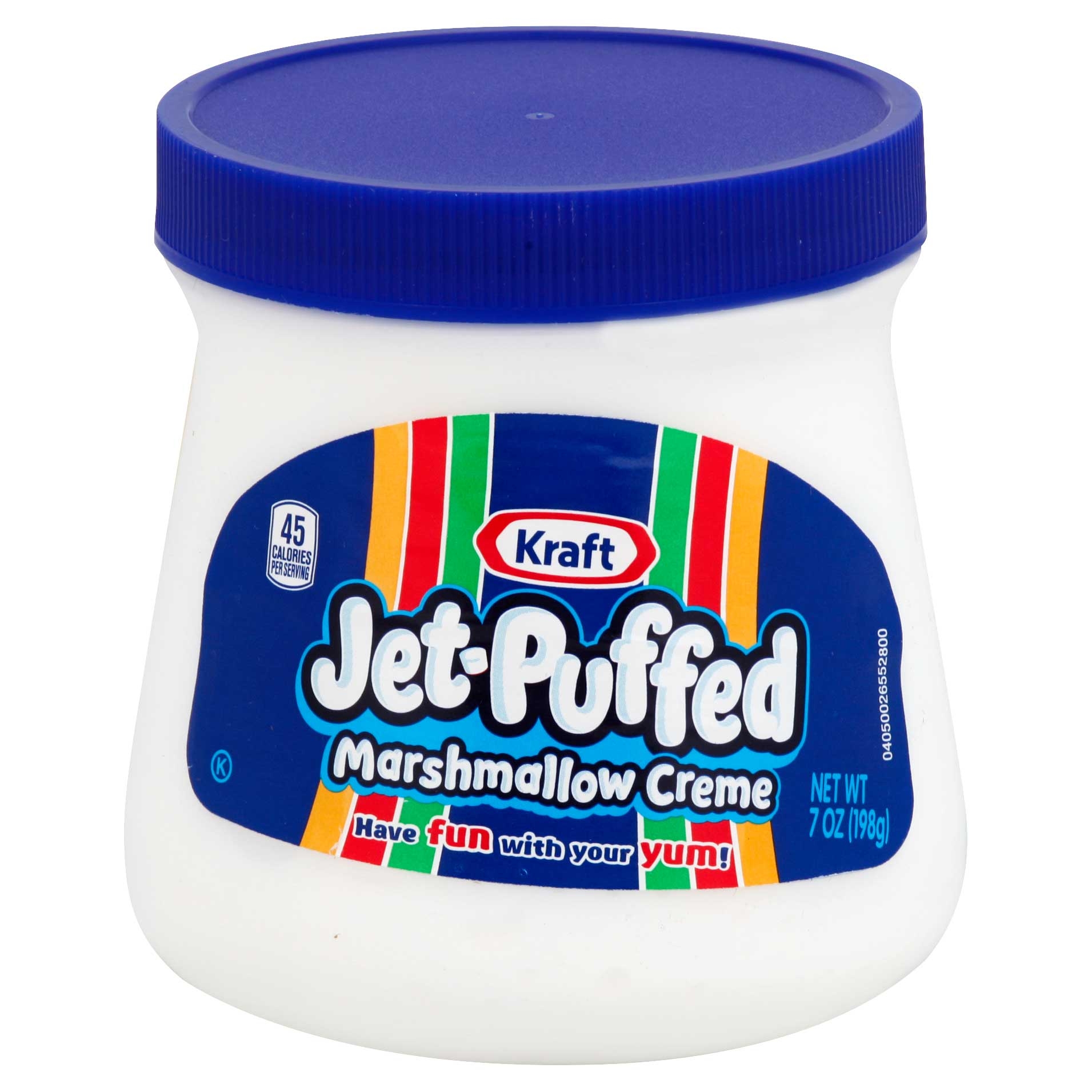 Jet-Puffed Marshmallow Creme - 7 oz. container,  6 per case