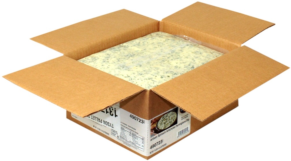 Kettle Collection Artisan Spinach Artichoke Parmigiana Dip, 4 Pound -- 4 per case.