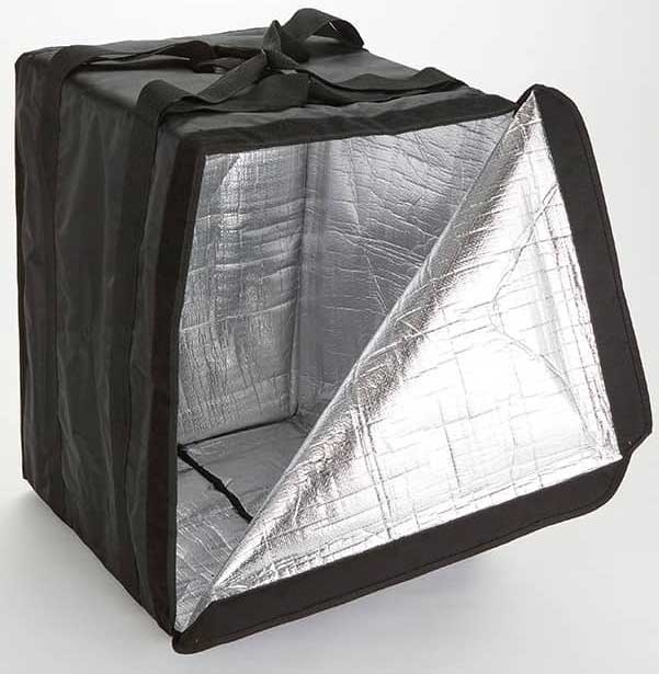 American Metalcraft Black Deluxe Pizza Delivery Bag, 19 inch Length x 19 inch Width x 27 inch Height