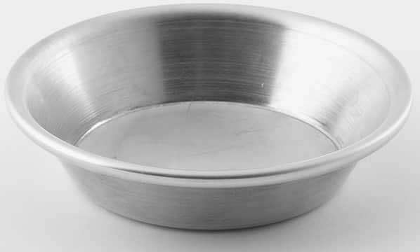 American Metalcraft Standard Aluminum Pie Pan, 4.375 inch