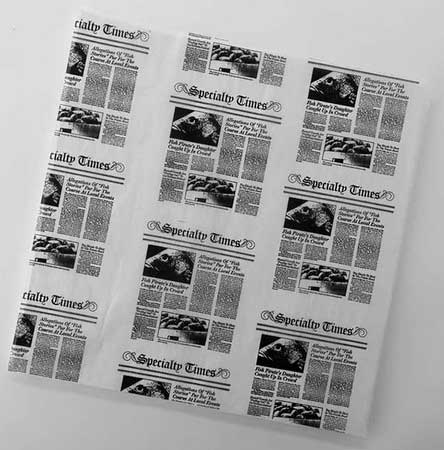 American Metalcraft Natural Square Fry Paper, 16 x 16 inch