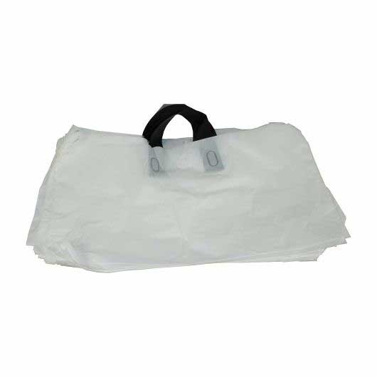 Pak Sher Soft White Tote Bag, 19 x 19.5 x 9.5 inch -- 500 per case