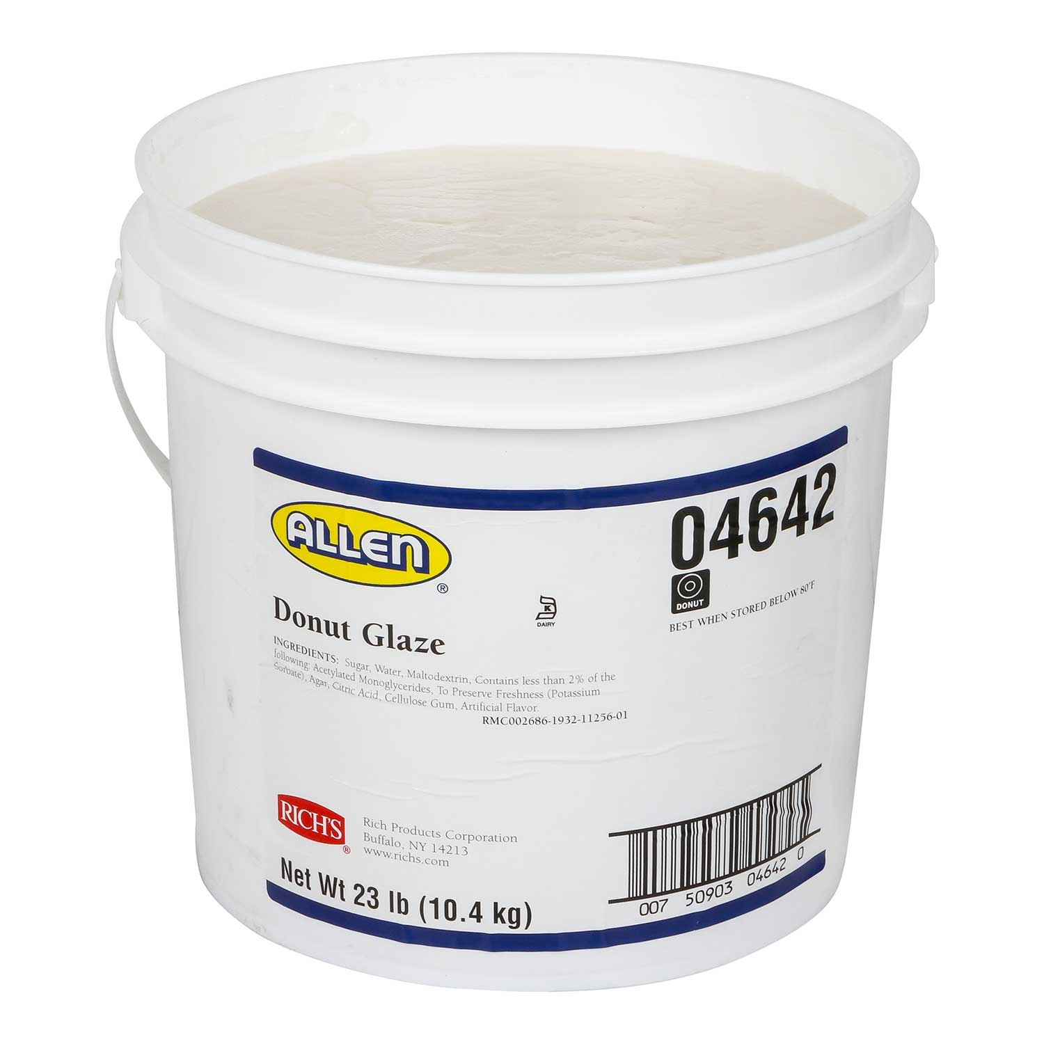 Rich JW Allen Donut Glaze, 23 Pound.