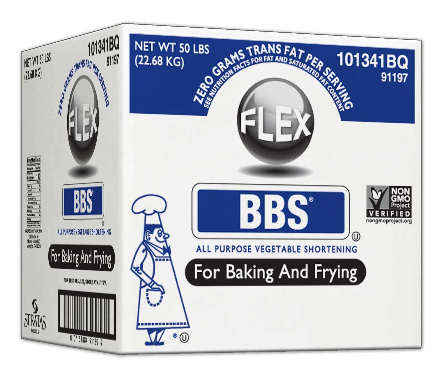 Bbs Flex Shortening, 50 Pound.
