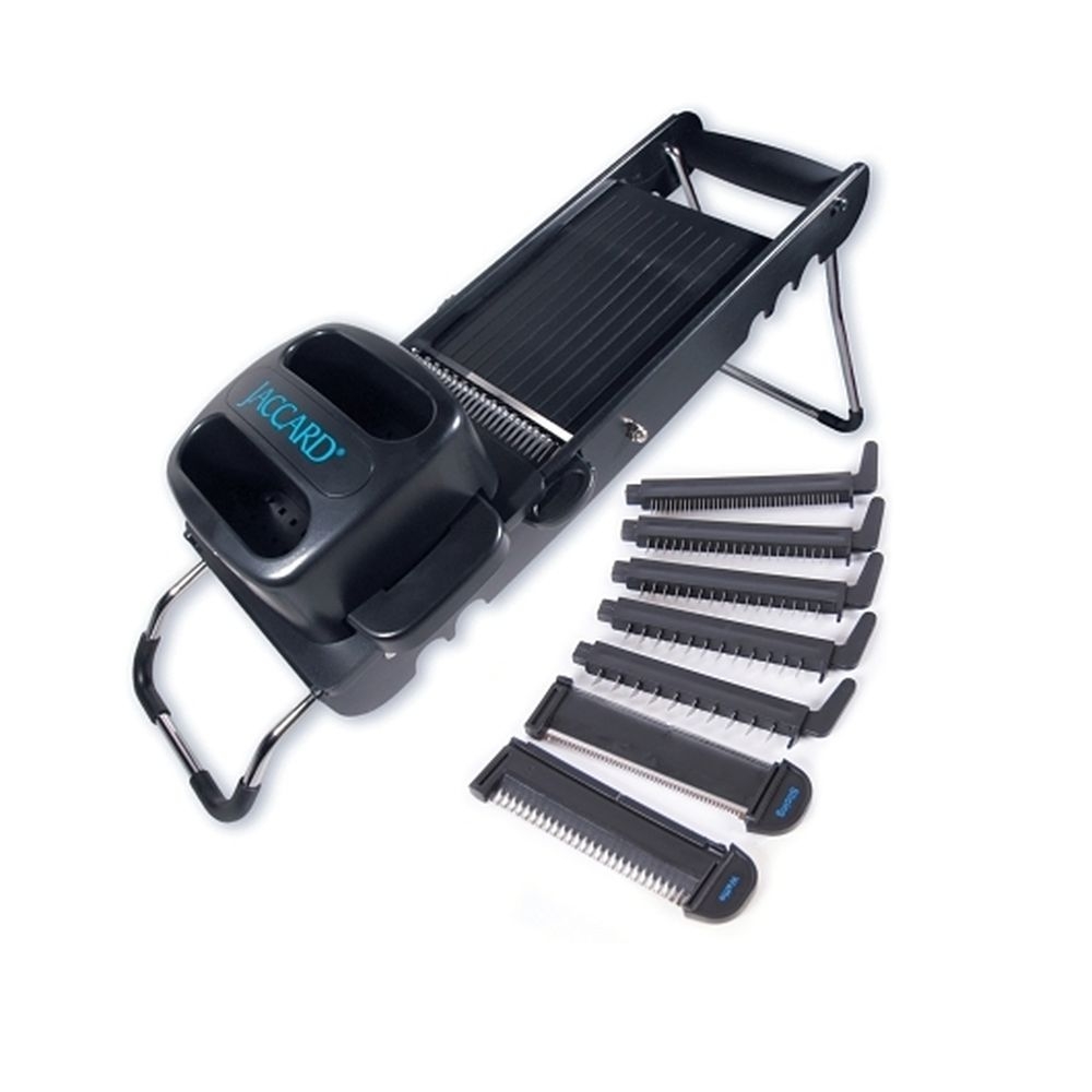 Jaccard ABS Safe Hands Mandolin with Seven Interchangeable Blade