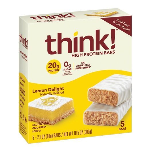 Think Lemon Delight Protein Bar, 10.5 Ounce -- 6 per case