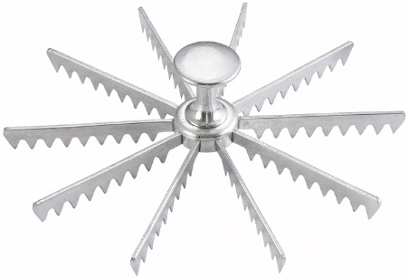 Winco Aluminum 10 Cut Pie Cake Marker