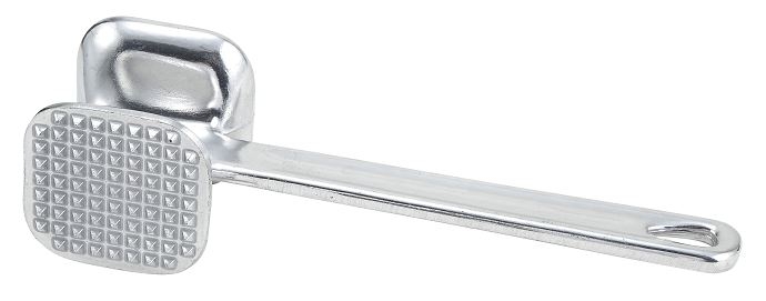 Winco Two Sided Aluminum Meat Tenderizer.