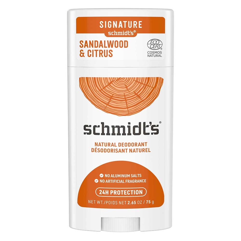 Schmidt's Citrus Plus Sandalwood Deodorantdorant Stick , 2.65 Ounce -- 12 per case