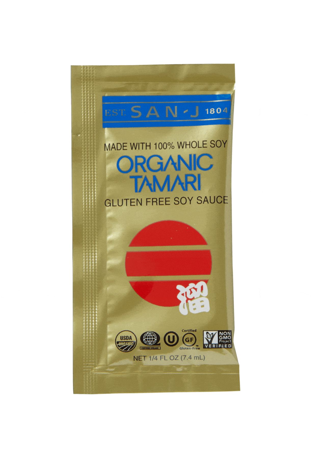 San J Organic Tamari Soy Sauce -- 200 per case.