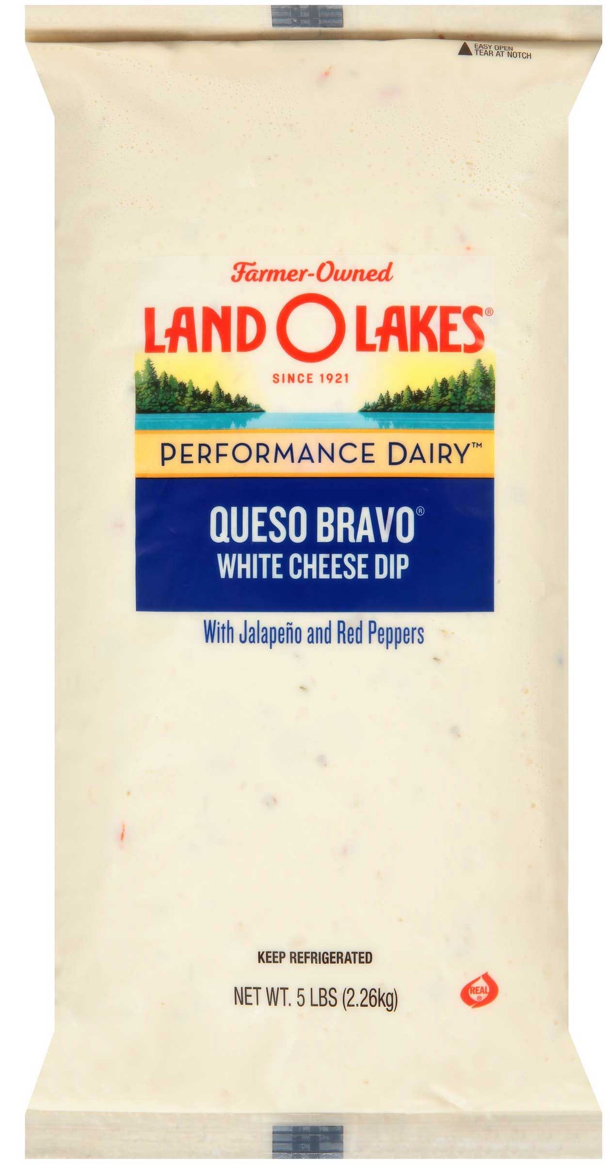 Land O Lakes Queso Bravo White Cheese Dip, 5 Pound