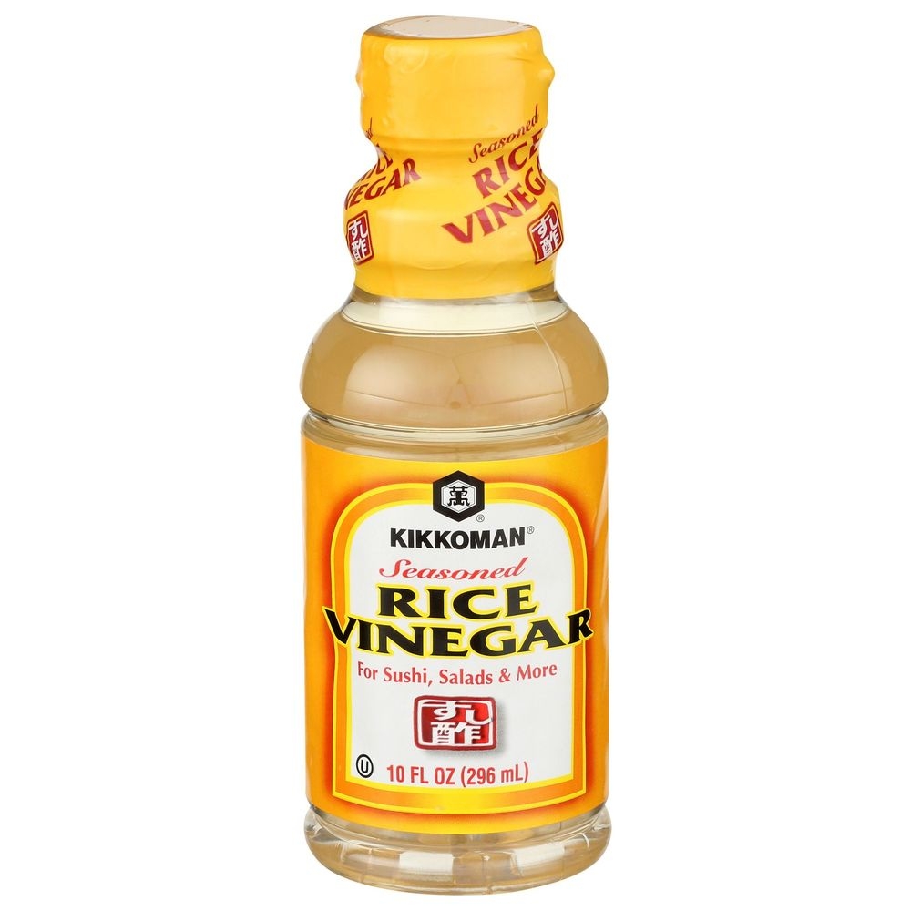 Kikkoman Seasoned Rice Vinegar, 10 Ounce -- 6 per case