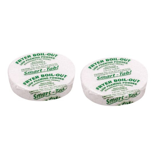 Disco Smart Tab Concentrated Fryer Cleaner, 8 count per pack -- 4 per case.