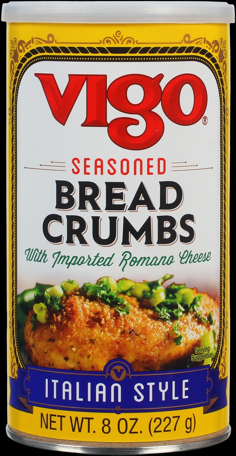 Vigo Italian Bread Crumbs, 8 Ounce -- 12 per case
