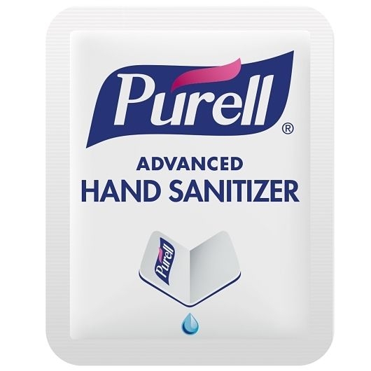 Purell Singles Advanced Hand Sanitizer Single Use Packet -- 2000 per case