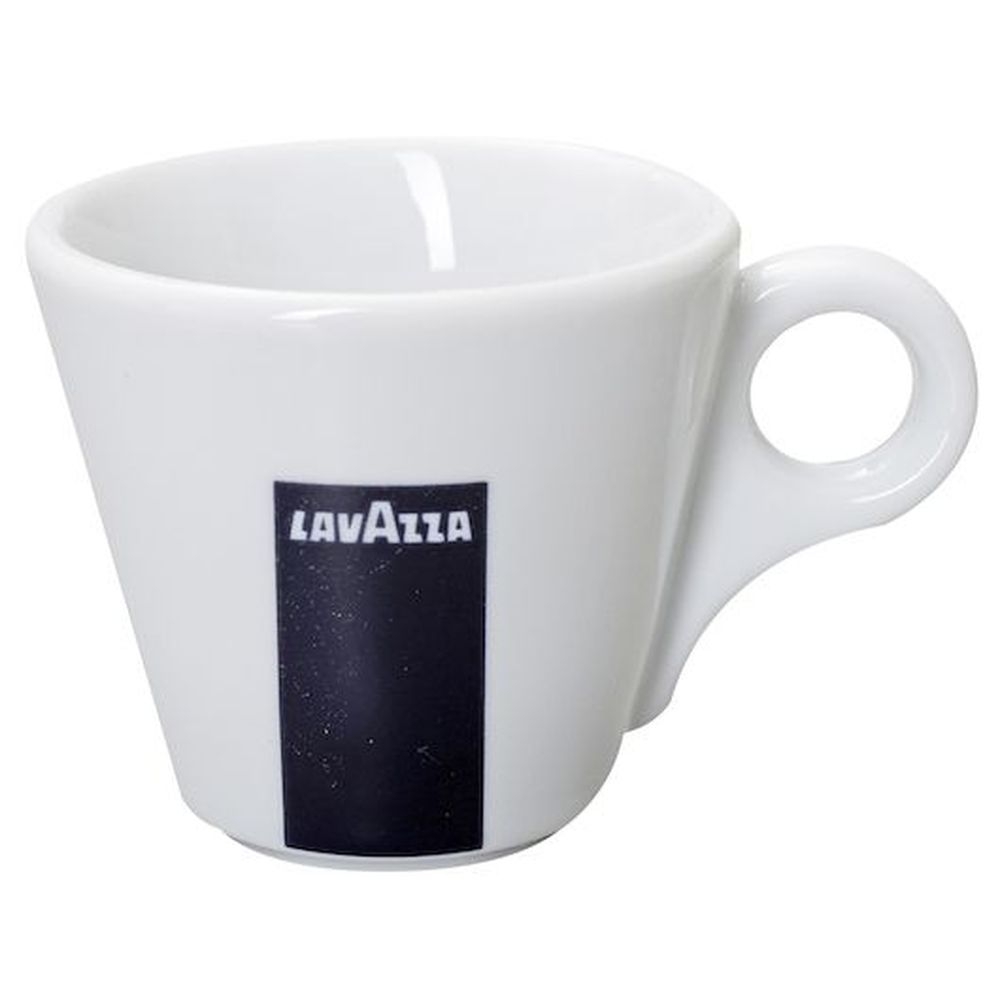 Lavazza White Ceramic Espresso Cup, 12 count