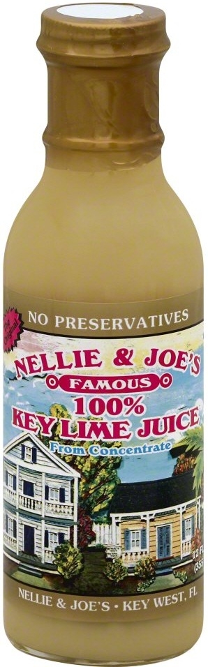 Nellie and Joes 100 Percent Key Lime Juice, 12 Fluid Ounce -- 12 per case