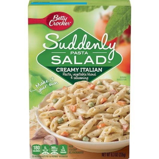 Suddenly Pasta Salad - Creamy Italian, 8.3 Ounce -- 12 per case