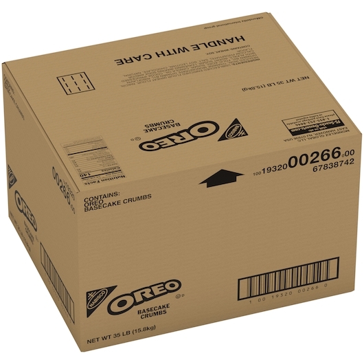 Oreo Base Cake Crumbs, 35 Pound