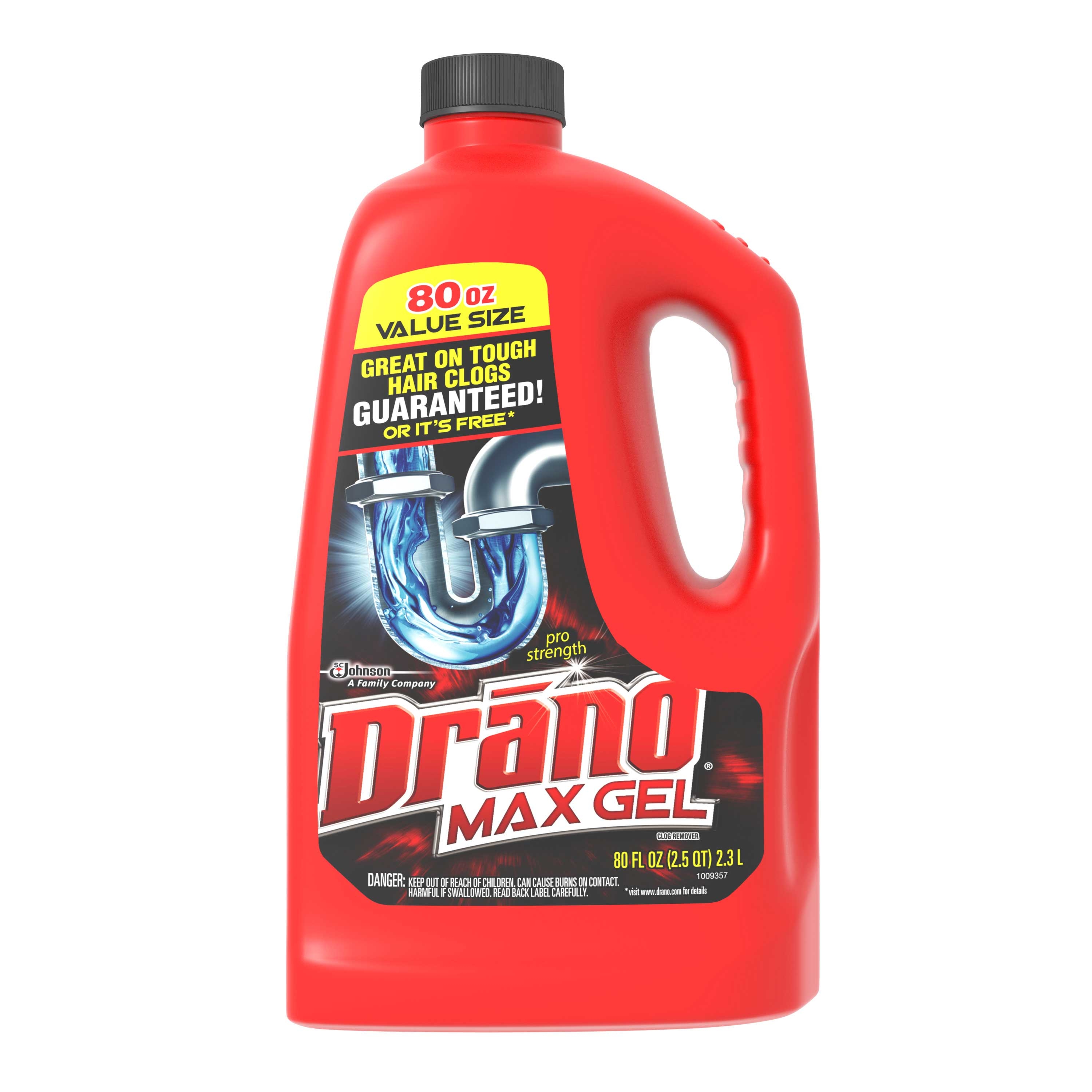 Drano Max Clog Remover, 80 Fluid Ounce -- 6 per case.