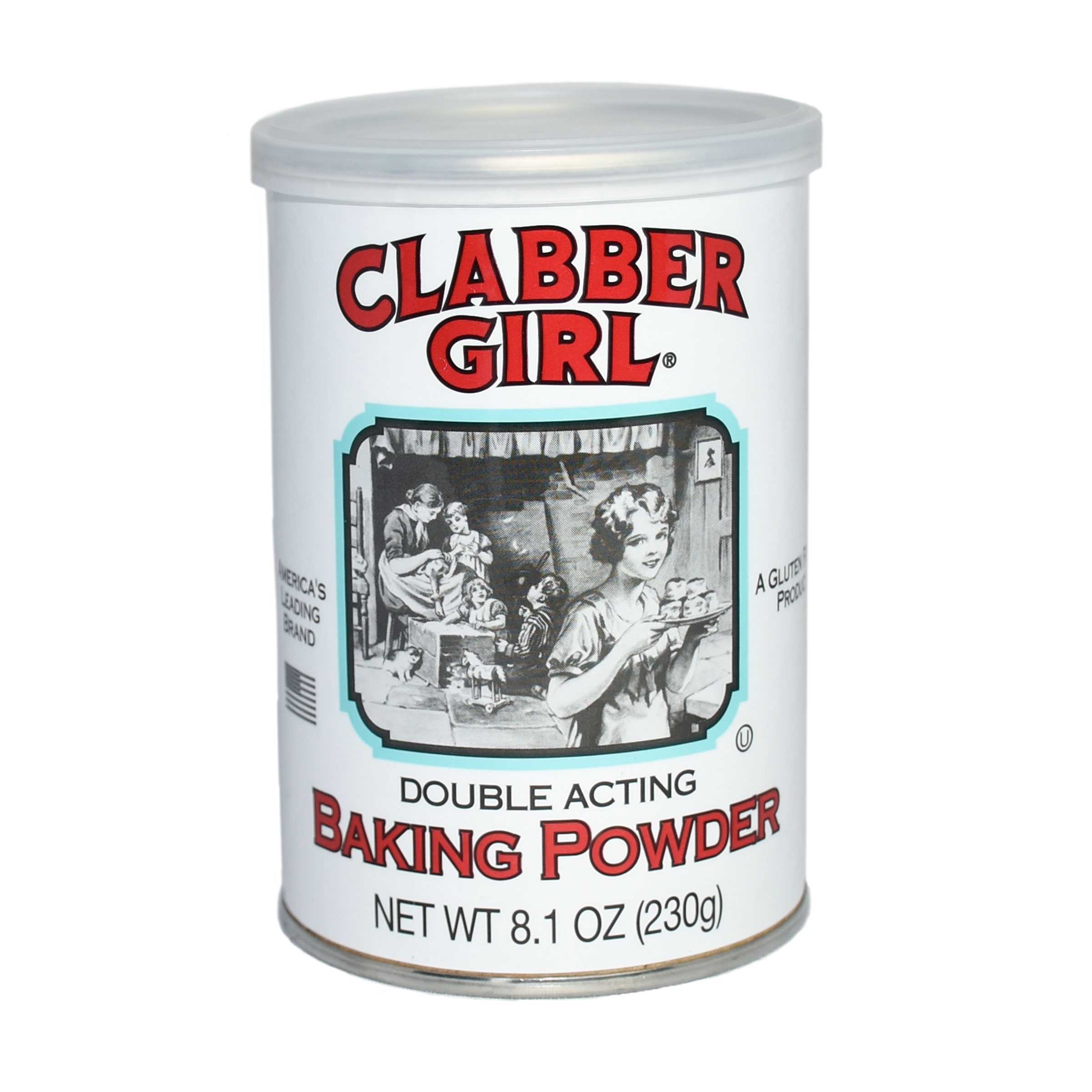 Clabber Girl Baking Powder, 8.1 Ounce -- 24 per case