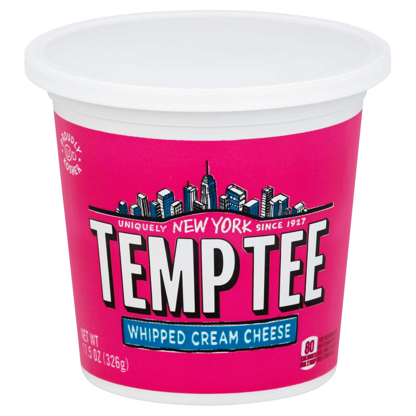 Breakstone's Temp Tee Whipped Cream Cheese, 11.5 Ounce -- 12 per case