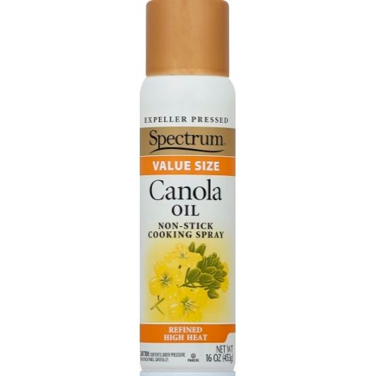 Spectrum High Heat Canola Oil Non Stick Cooking Spray, 16 Ounce -- 6 per case