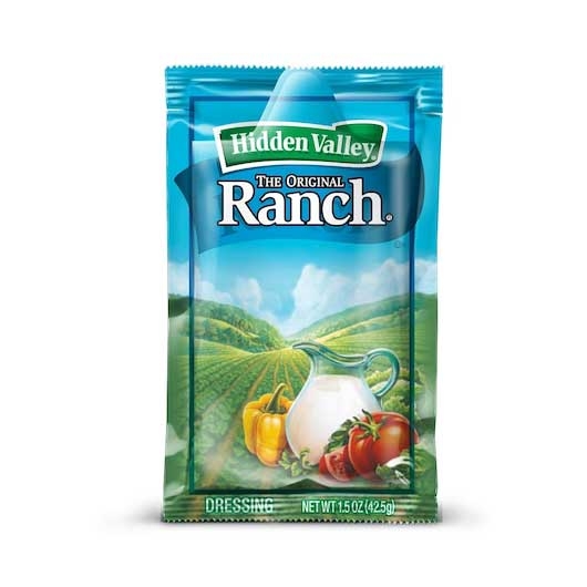 Hidden Valley Original Ranch Dressing Single Serve, 1.5 Ounce -- 84 per case