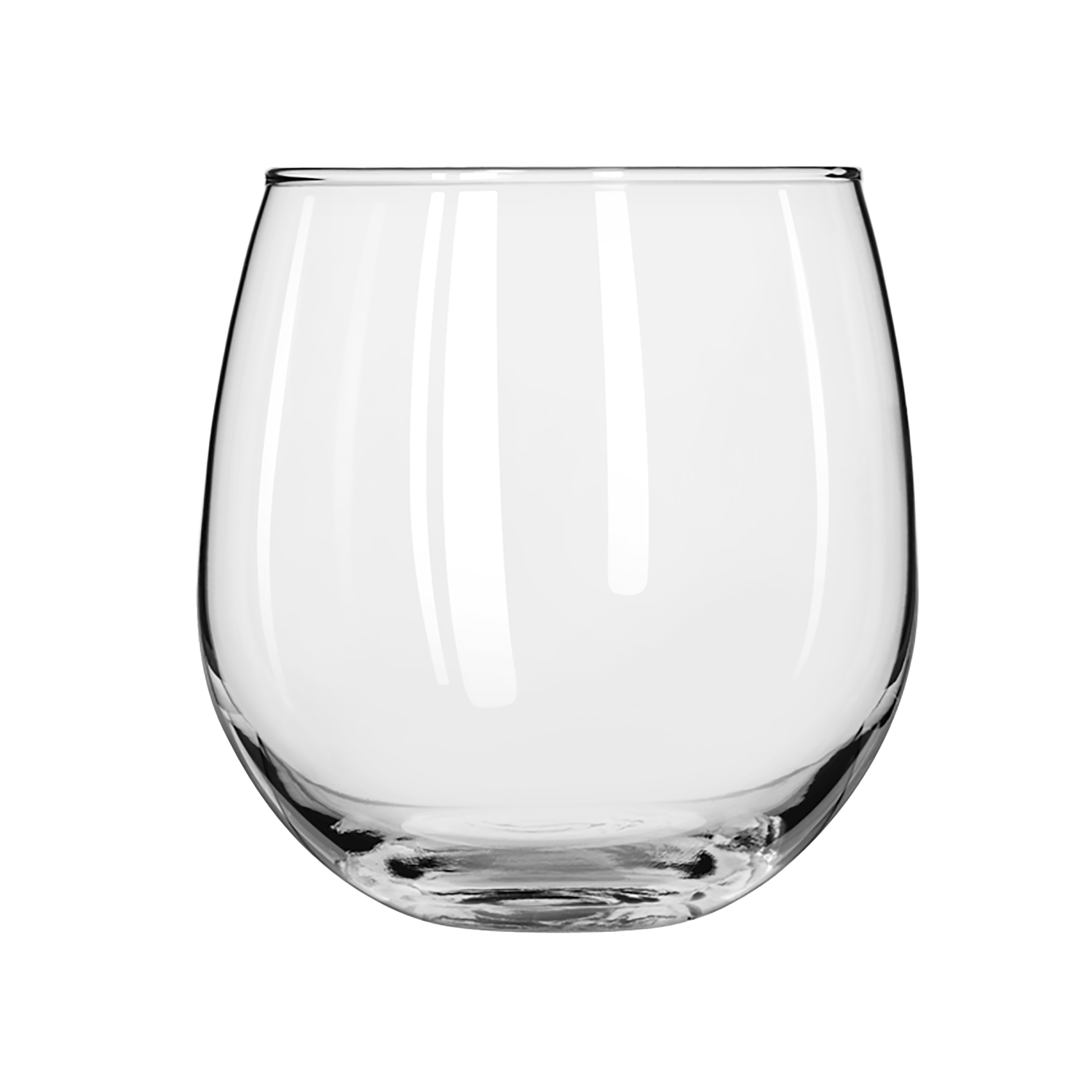 Libbey 222 Stemless Red Wine Glass, 16.75 Ounce -- 12 per case.