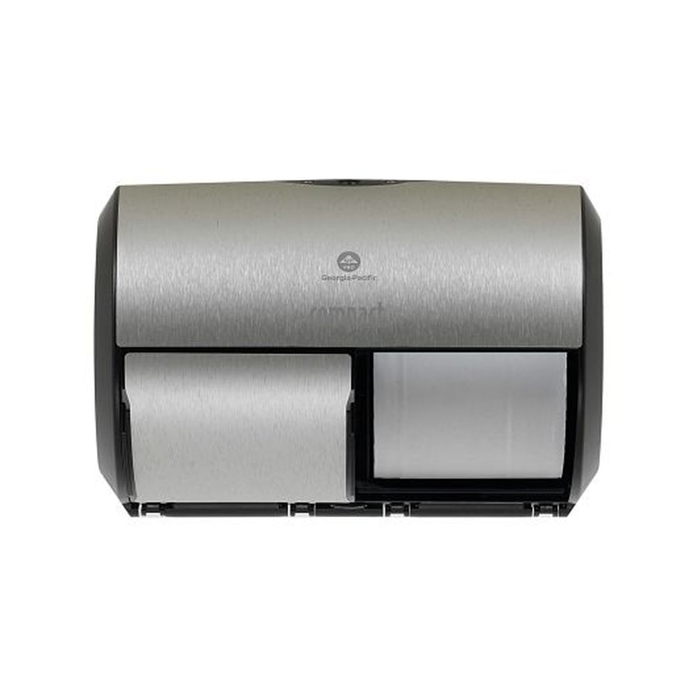 Compact Coreless High Capacity Toilet Paper Dispenser, 6.750 x 10.120 x 7.120 inch