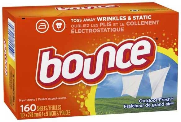 Bounce Outdoor Fresh Dryer Sheet - 160 count per pack -- 6 packs per case