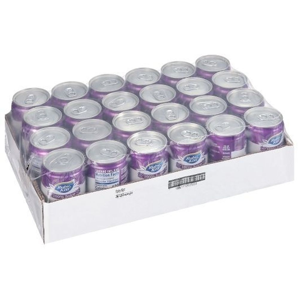 Ruby Kist Grape Juice, 7.2 Fluid Ounce Can -- 24 per case