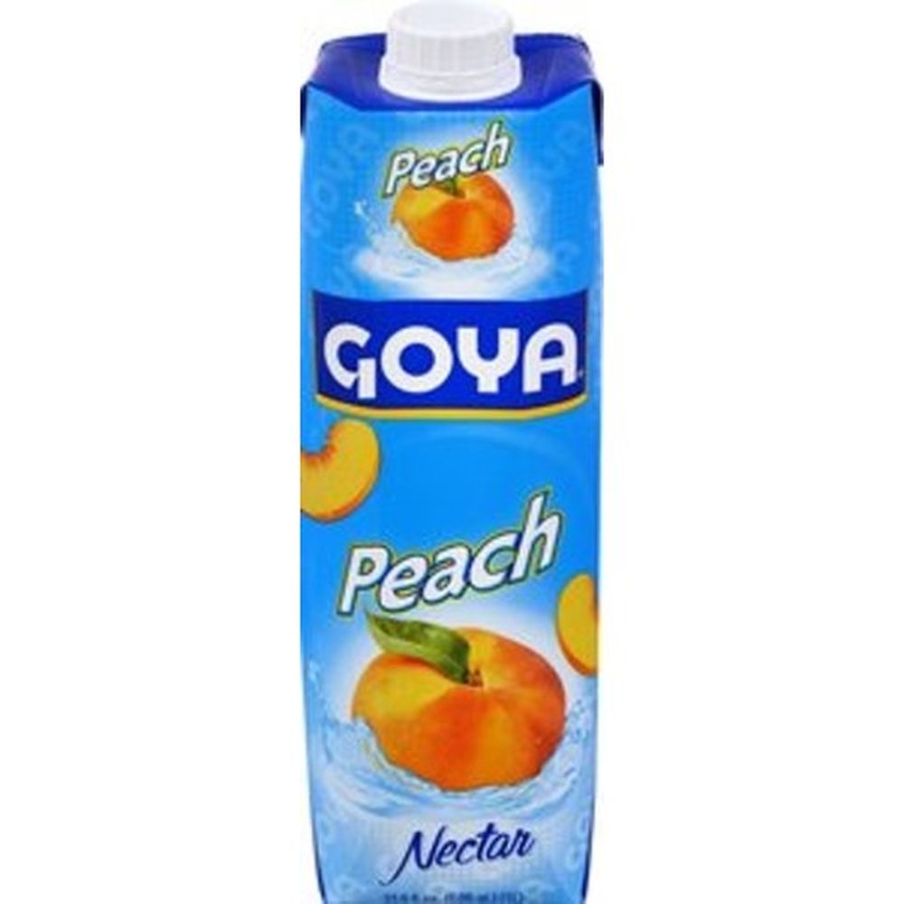 Goya Prisma Peach Nectar, 33.8 Ounce -- 12 per case