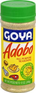 Goya Adobo Seasoning with Cummin - 12 oz. jar, 24 per case