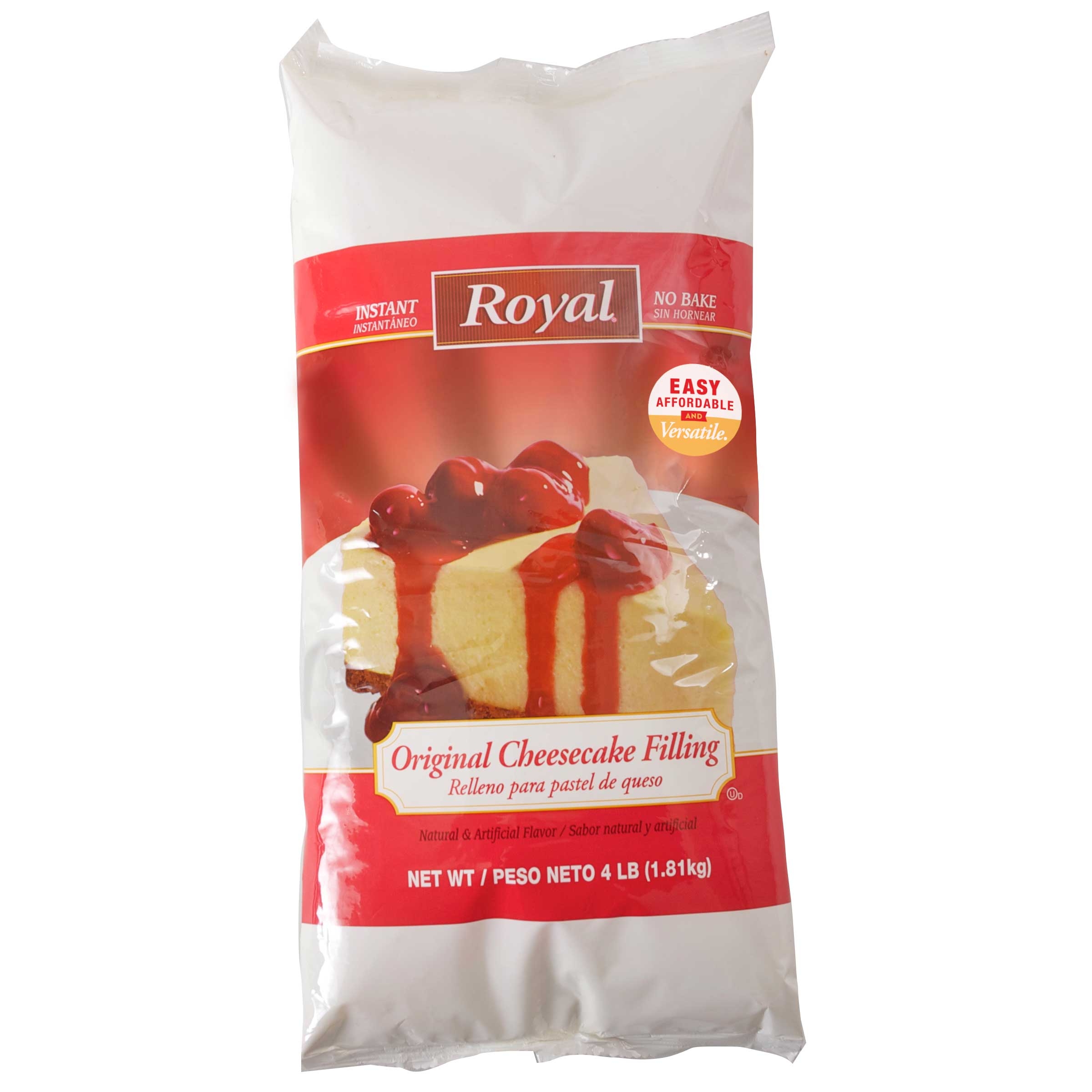 Royal Instant Cheesecake Filling, 4 Pound -- 6 per case.