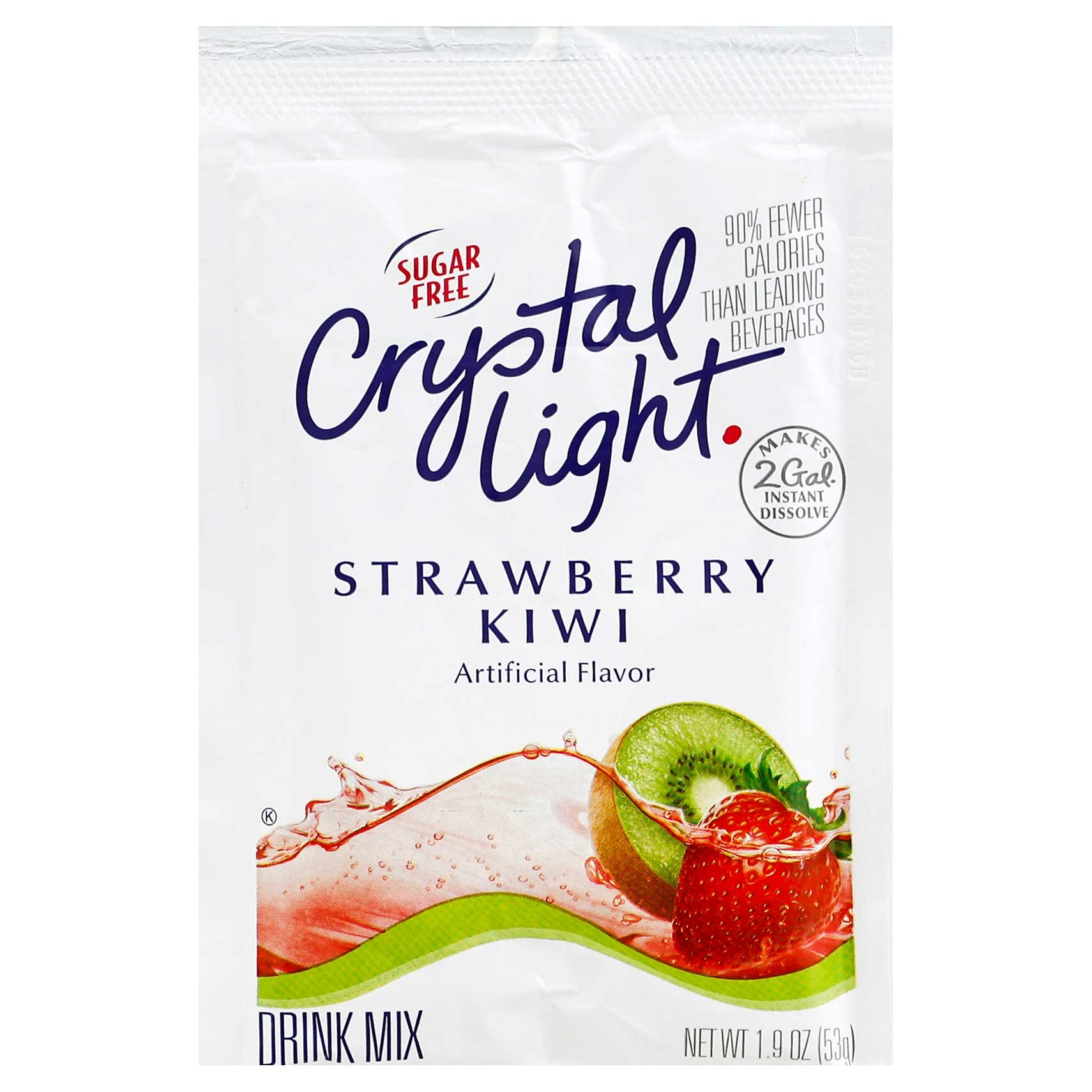 Crystal Light Strawberry Kiwi, 1.9 ounce -- 12 Envelopes Per Case
